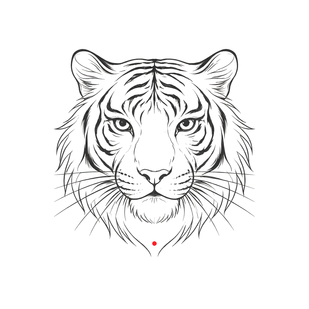 Example of Fine Line tattoo style