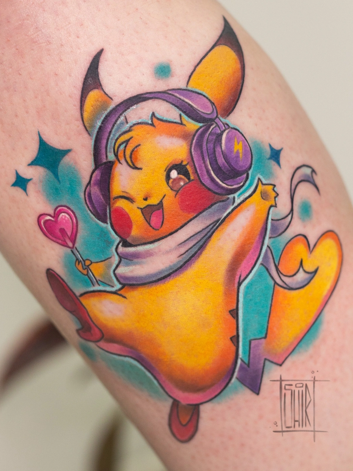 101 Amazing Gaming Tattoos You Haven't Seen Before! | Pokemon tattoo, Pikachu  tattoo, Gaming tattoo