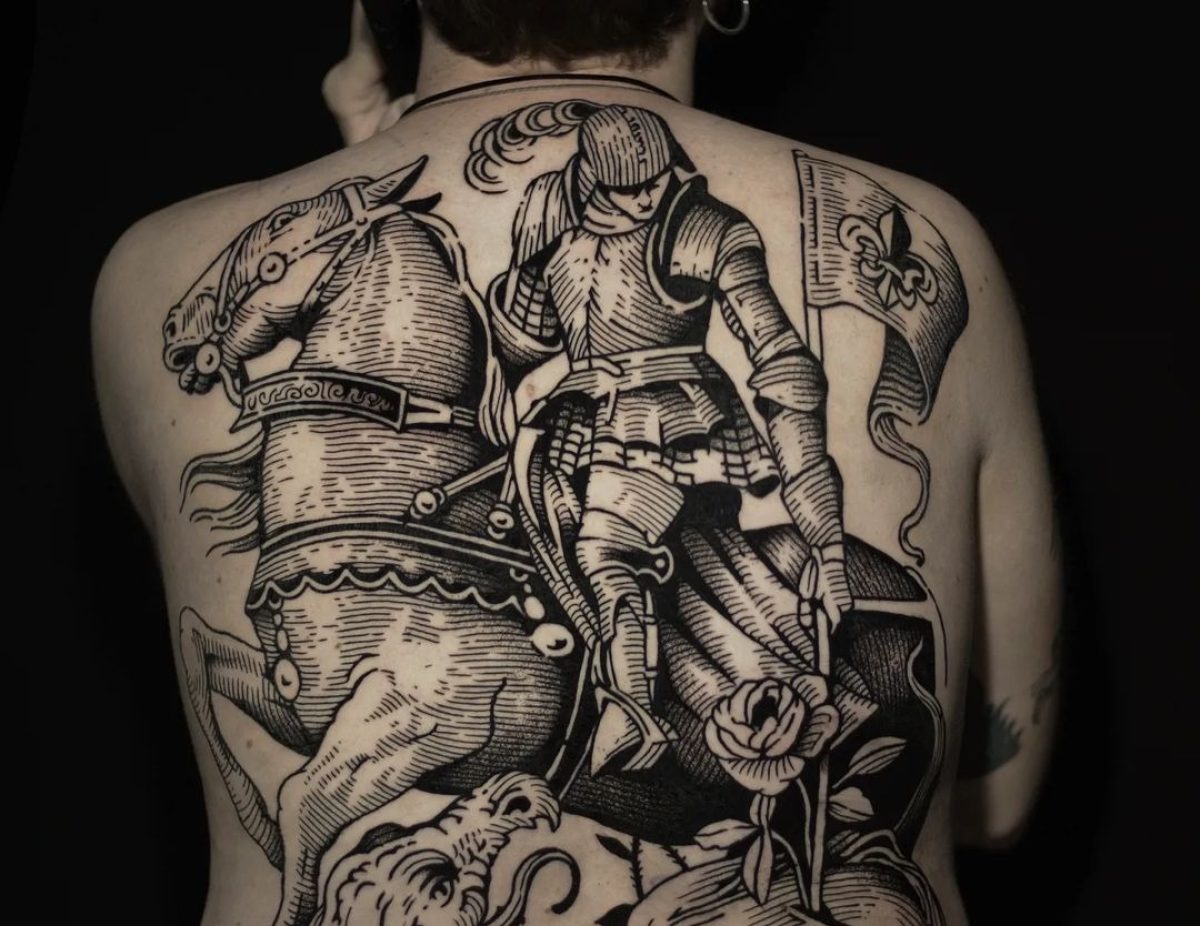 Stunning Full Back Tattoos for Men