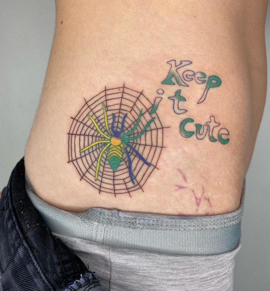 ignorant style tattoo by ruby