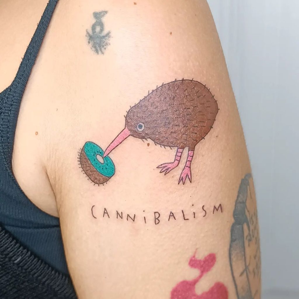 ignorant style tattoo by luana saldanha