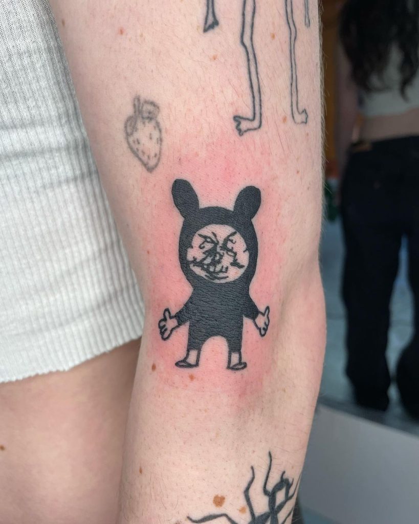 ignorant style tattoo by sidney j