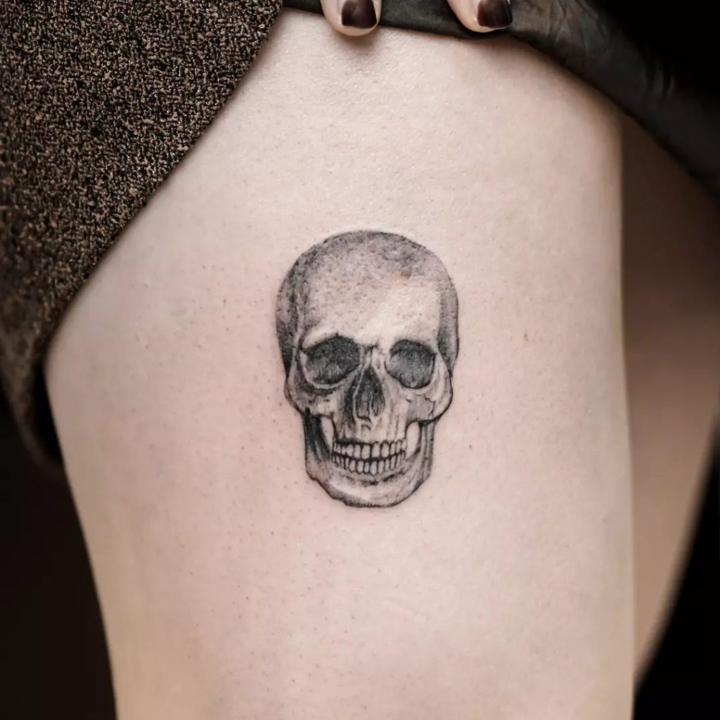 ideas for skull tattoos skull tattoo by carlo paolo