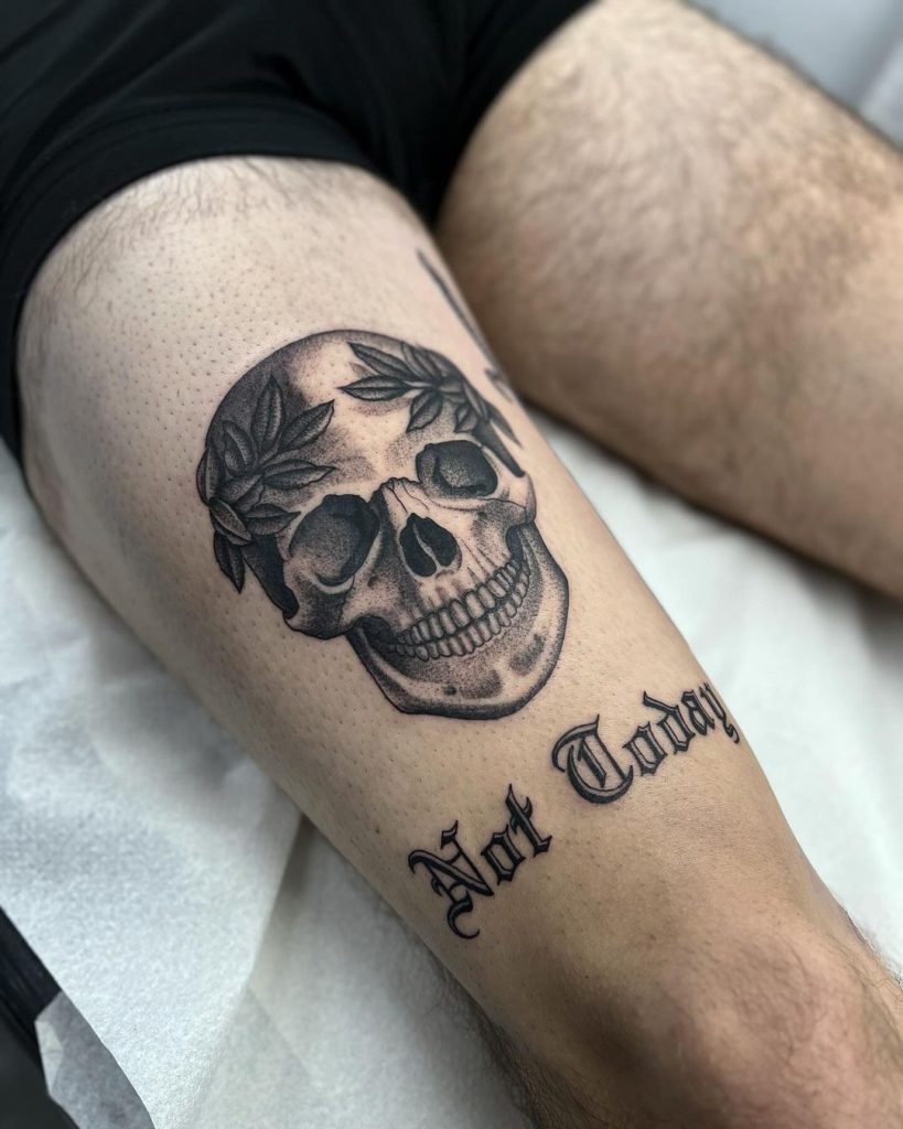 ideas for skull tattoos skull tattoo by fernando marquez