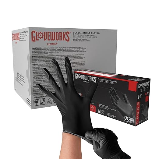 gloveworks nitrile gloves for tattoo artists and studios safety measures