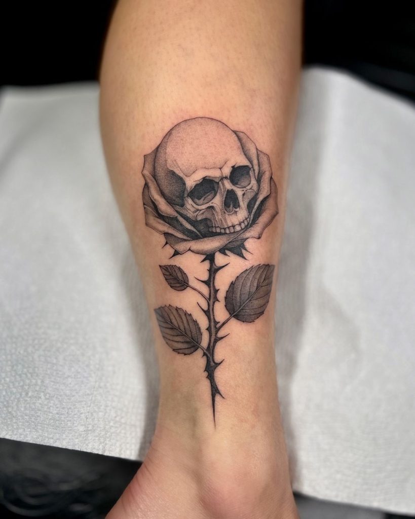 ideas for skull tattoos skull tattoo by casey ryder