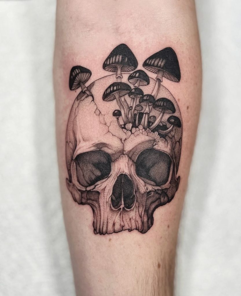 ideas for skull tattoos skull tattoo by casey ryder