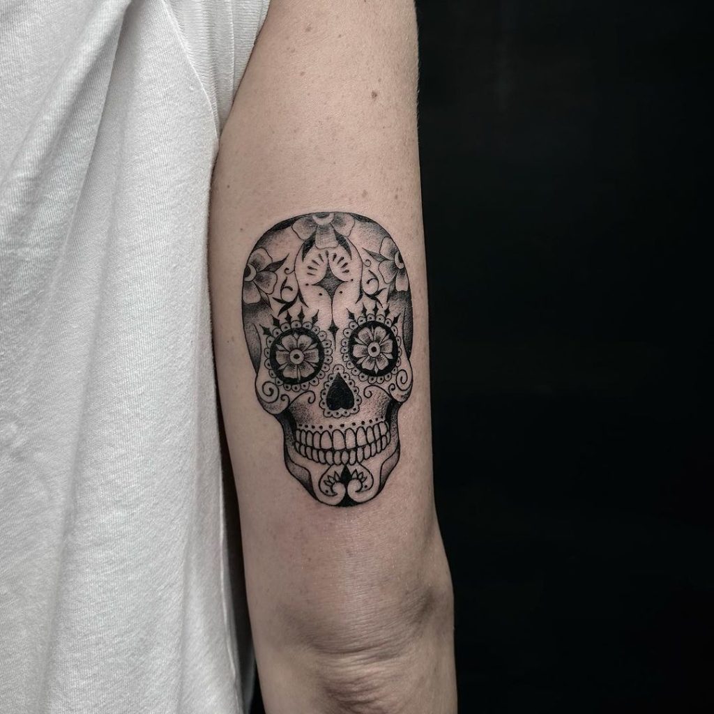 ideas for skull tattoos skull tattoo by la perla nera