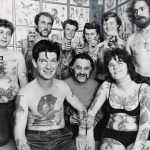marianne and ivor collier tattooed by les skuse vintage tattoo photo