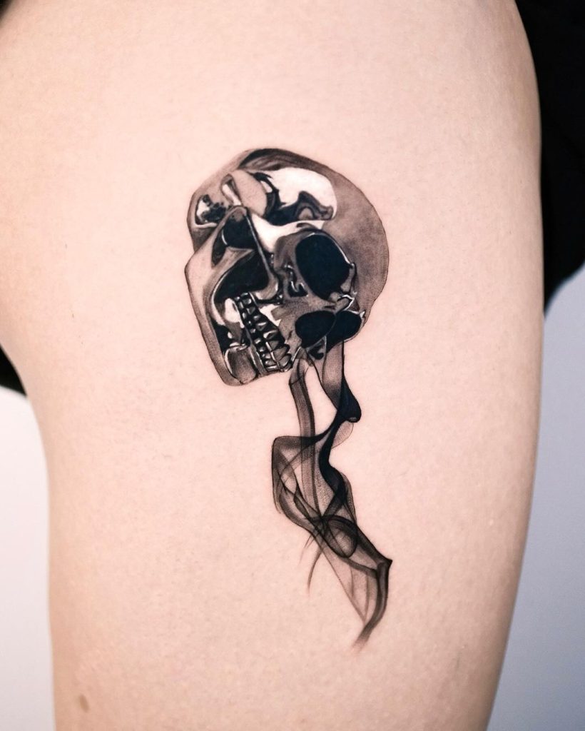 ideas for skull tattoos skull tattoo by ari
