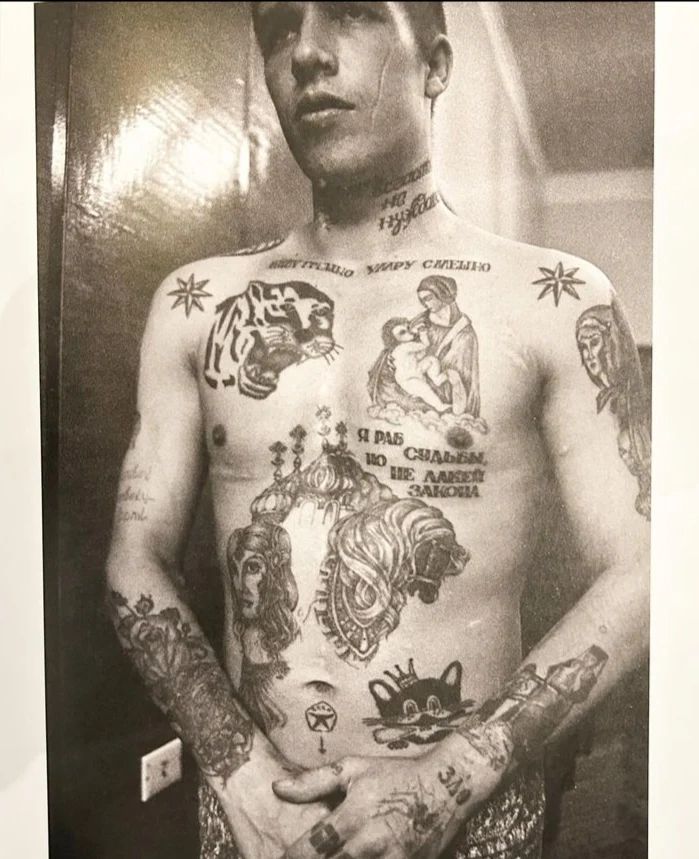 badass prison tattoo