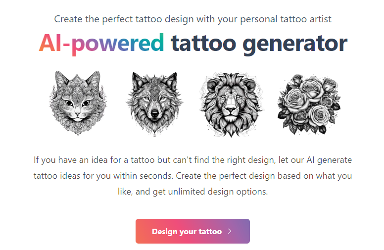 tattoos ai  screenshot