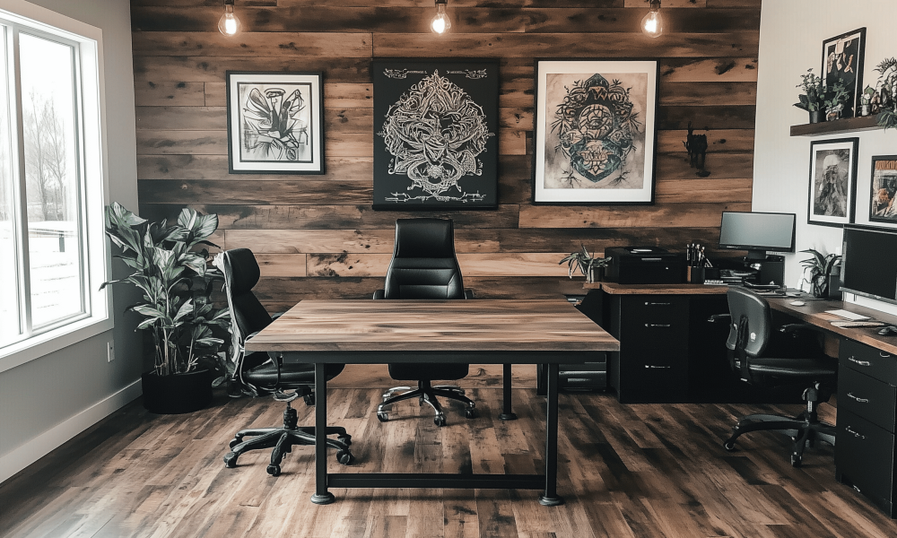 tattoo studio inside