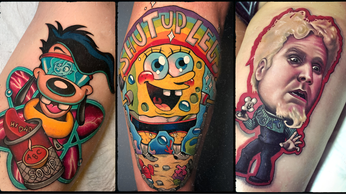 New School Tattoos: Creativity & Humor on Steroids - TattoosWizard