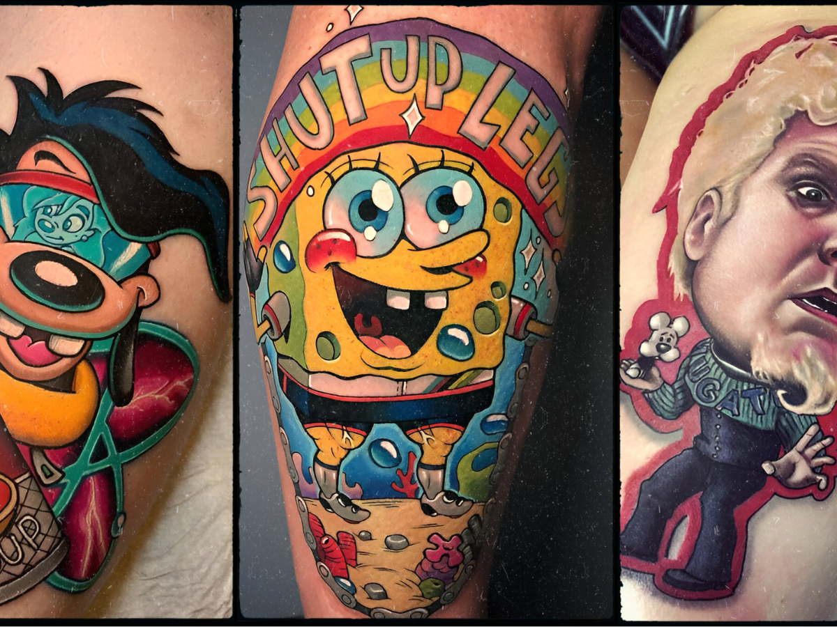 Nerd tattoos, share your unfinished designs, image size:1200x900