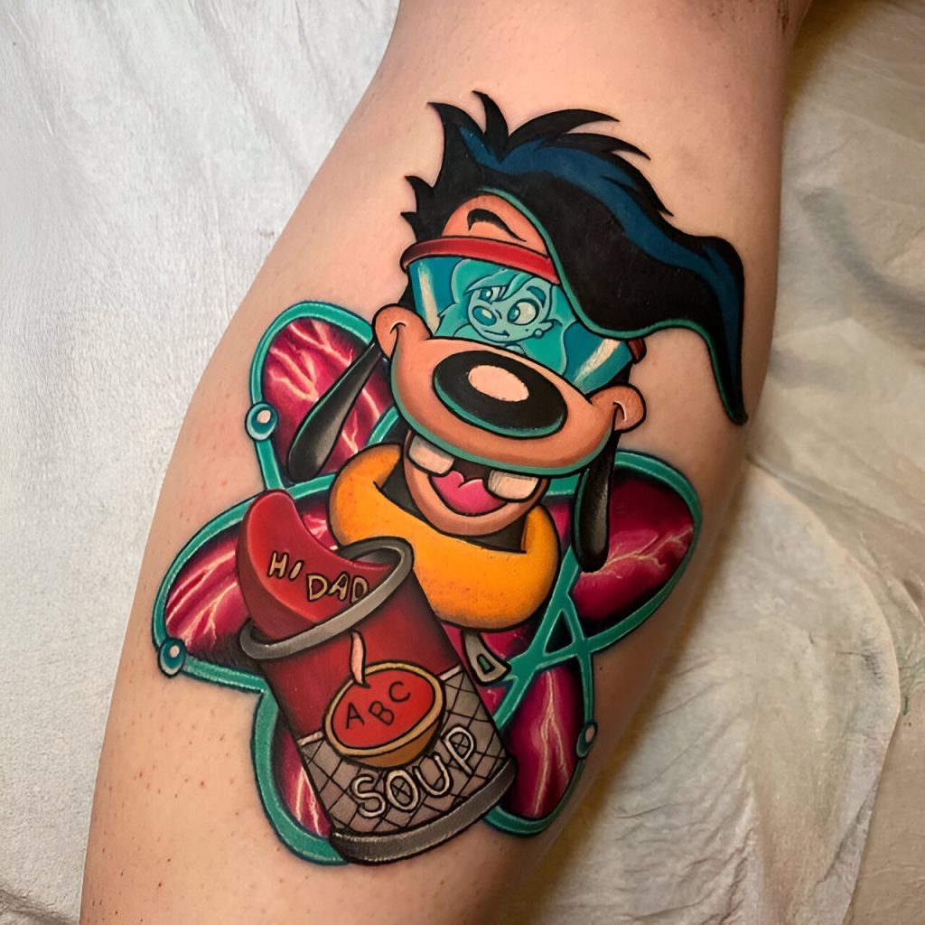 Max Goof tattoo awesome