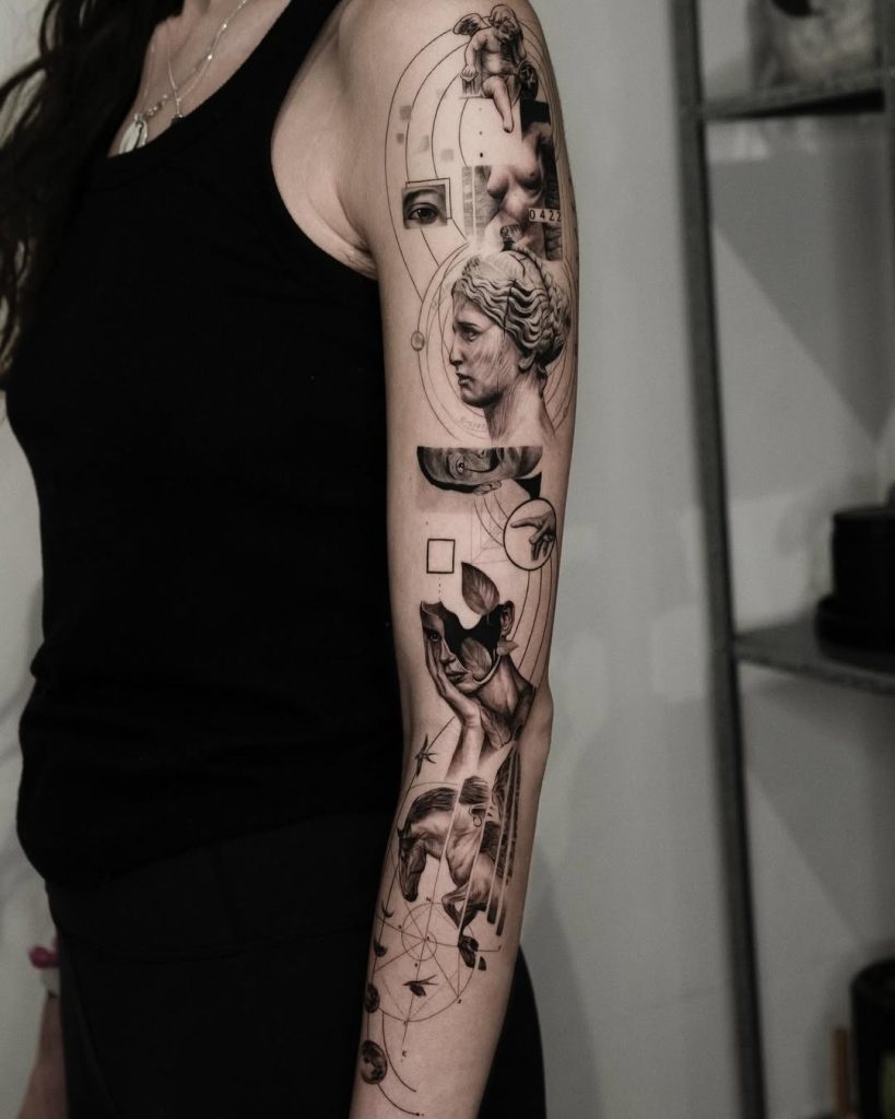 amazing Taeseok Park sleeve in microrealism