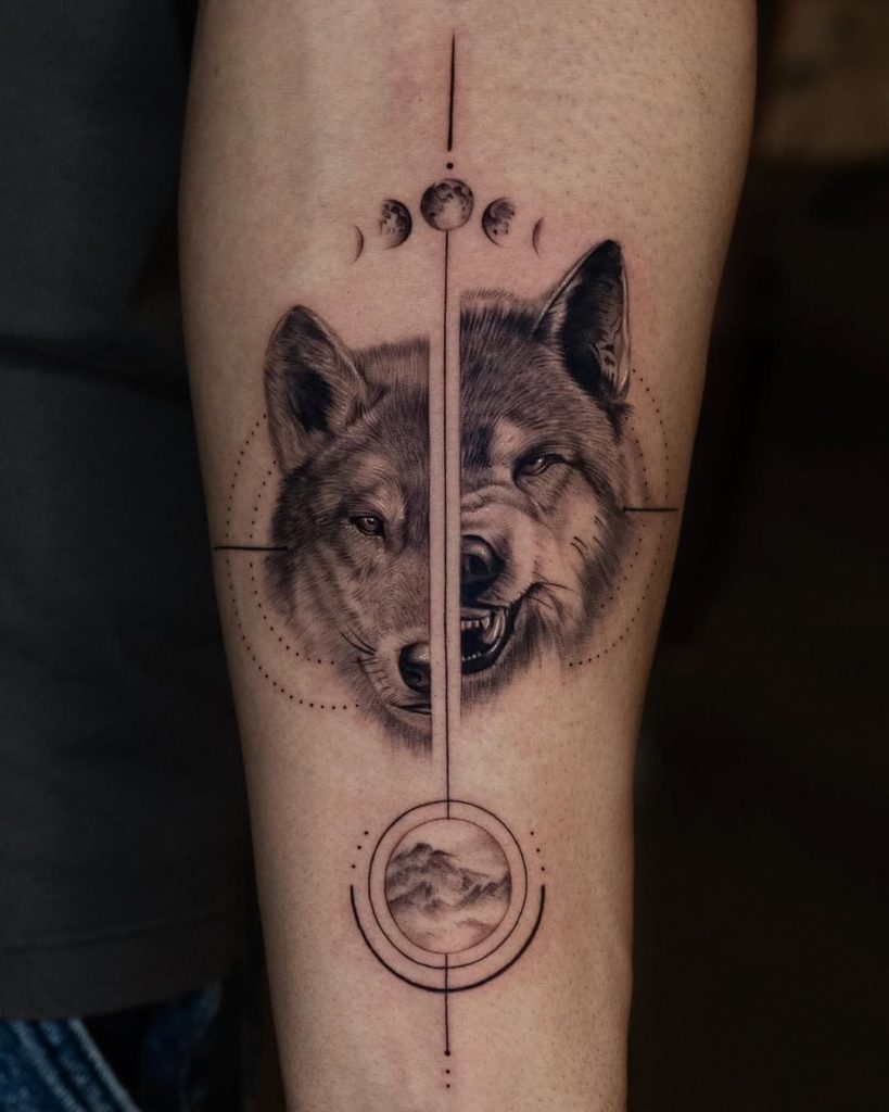 the wolves within by Tae amazing tattoo